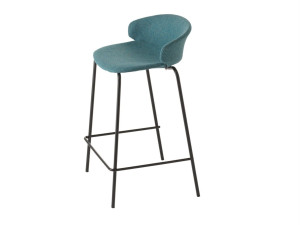 Высокий стул из ткани