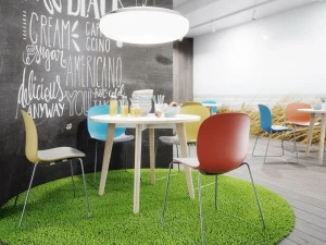 FURNIKO Круглый деревянный стол Tundra