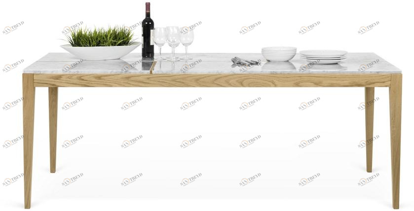 TemaHome Обеденный стол из каррарского мрамора sun-id-1493018