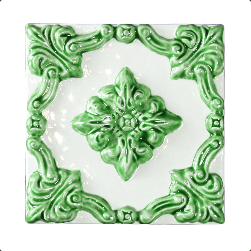 Двухцветная плитка с поливным рельефом PROVANSFAIENCE sun-id-994687 - Вид №1