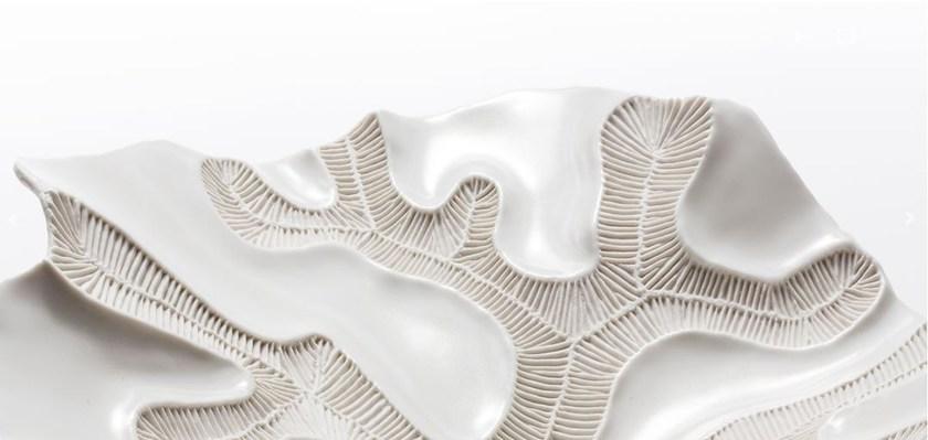 Fos Ceramiche Центральное украшение из фарфора Fossilia Fvs-12 - Вид №2