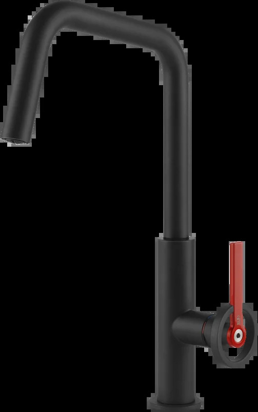 Смеситель для раковины 60201 299 Gessi Officine v МАТОВО-ЧЕРНЫЙ