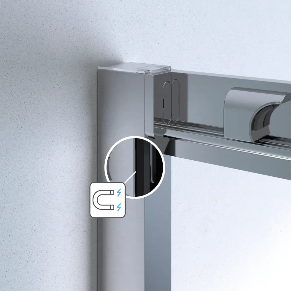 Комплект стекол для раздвижной душевой двери Sensea Easy 150 см прозрачное стекло цвет профиля на выбор 83631072 STLM-2032094 - Вид №22