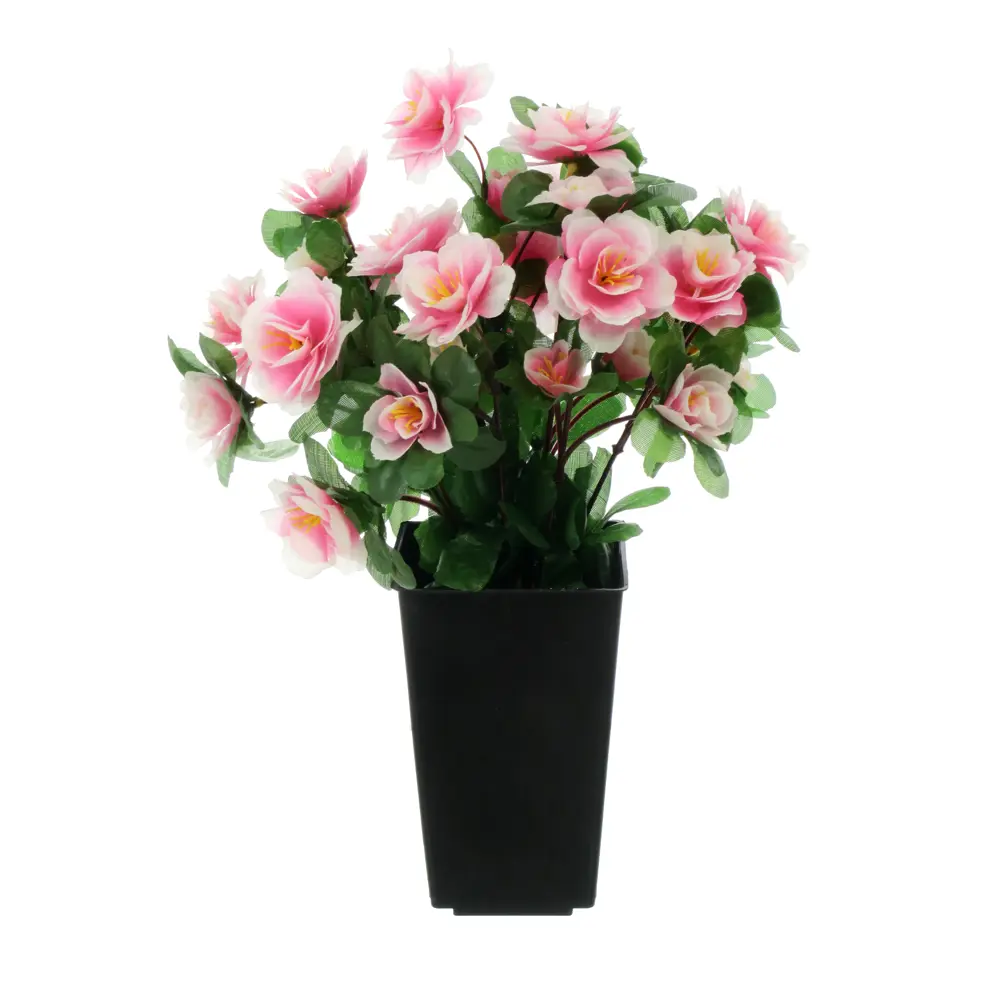 89356264 Искусственное растение в горшке азалия h30 см цвет розовый STLM-0953859 Santreyd  - Вид №2