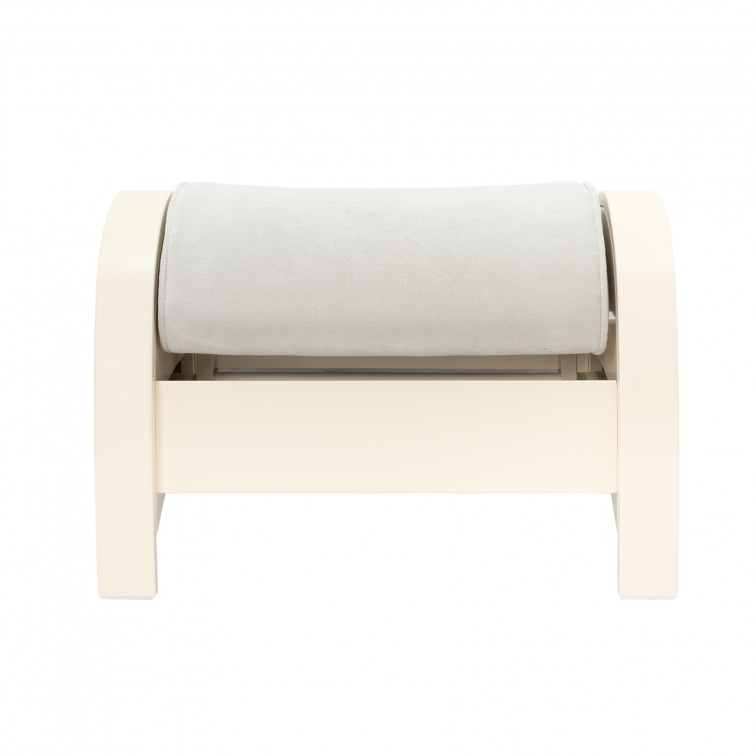 Пуфик-качалка Fly дуб шампань, ткань Verona Light Grey MILLI  00-3833215 Серый Santreyd  - Вид №2