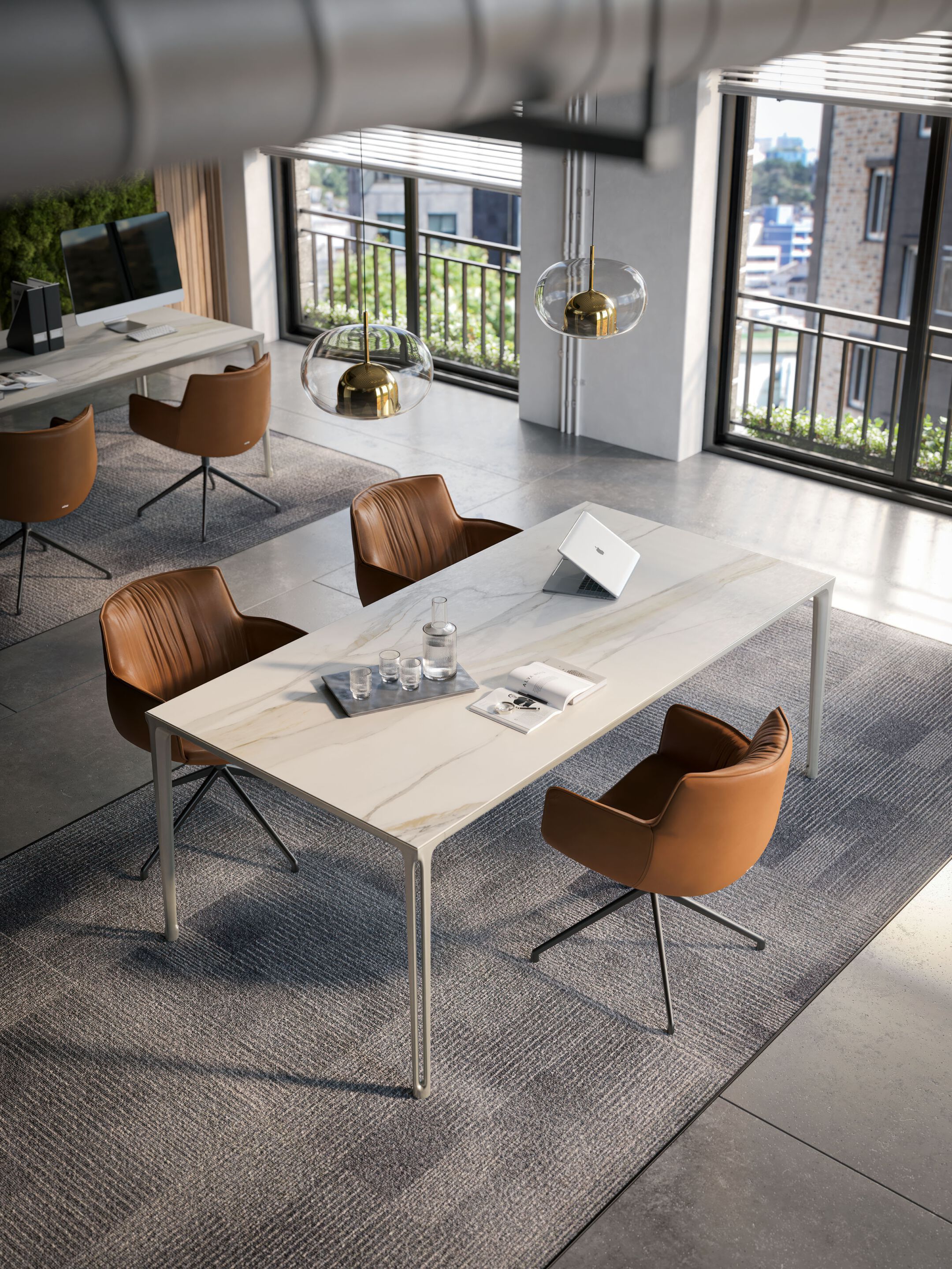 Прямоугольный керамический стол Cattelan italia BOULEVARD KERAMIK ARCH-00104981 - Вид №2