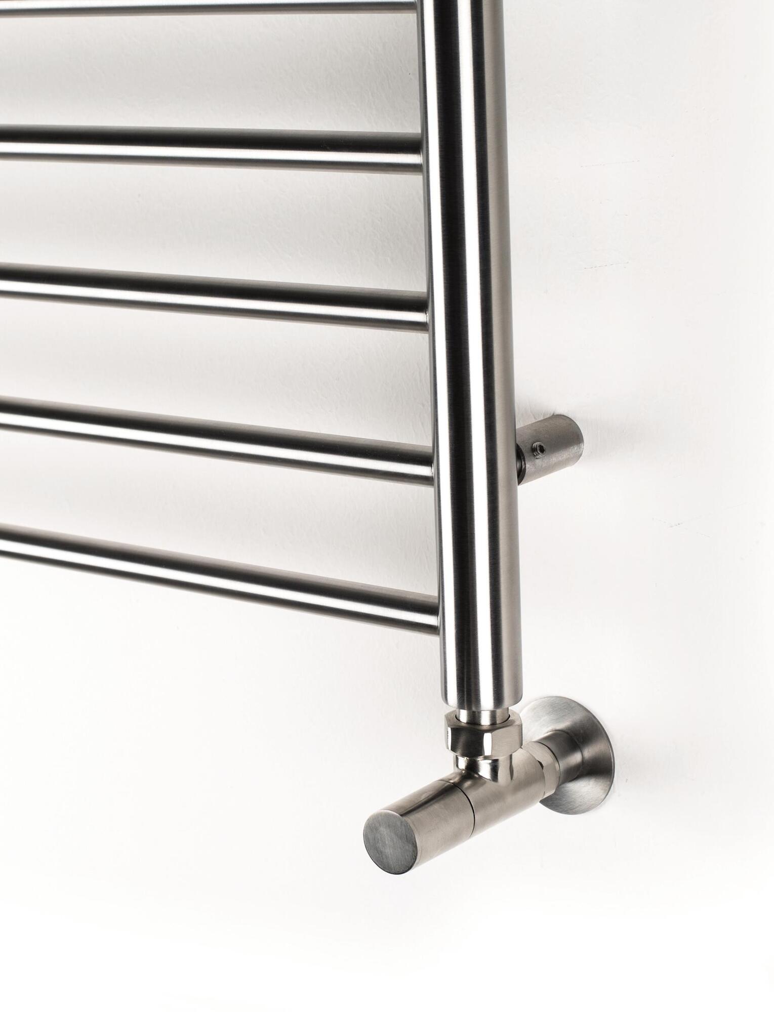 Полотенцесушитель Hammam UNO Stainless steel  комбинированный; электрический или водяной Сталь  - Вид №11