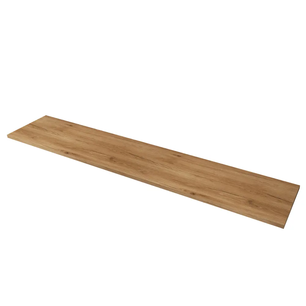 Столешница кухонная Slotex Верея 300x60x3.8 см ДСП цвет золотистое дерево 89365108 STLM-2188963 DELINIA ДСП Постформинг - Вид №4