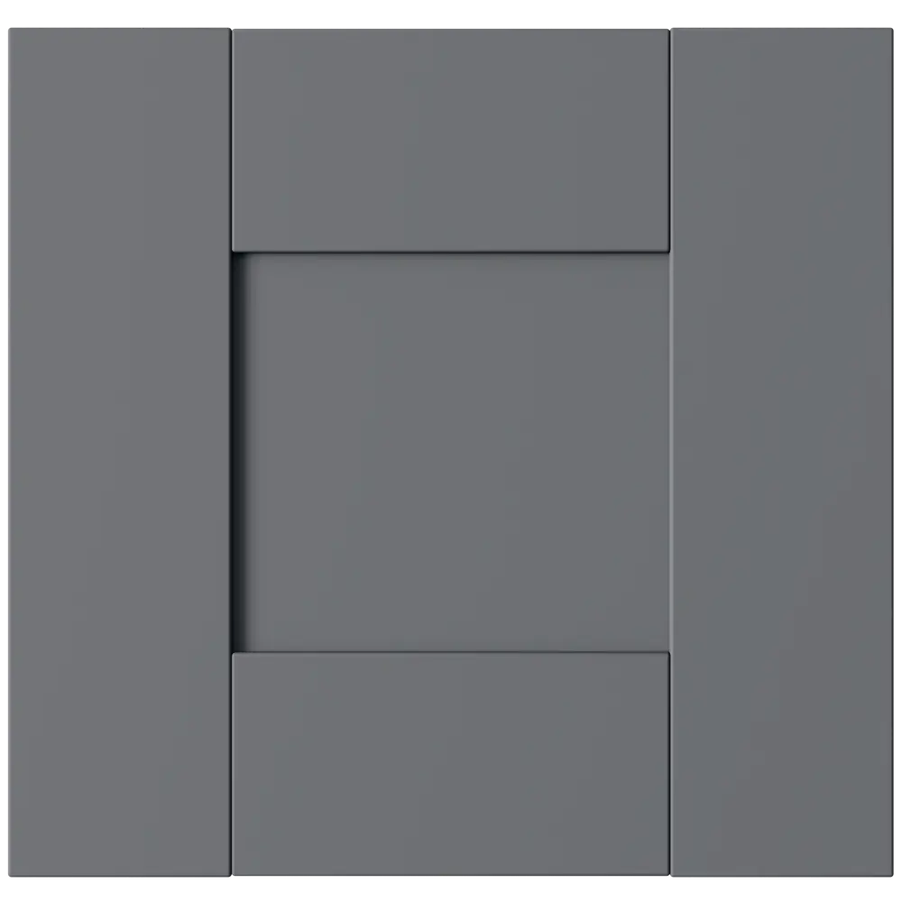 Дверь глухая для шкафа Лион Реймс 39.6x38x1.6 см ДСП цвет серый 89424288 STLM-2040323 Santreyd - Вид №2