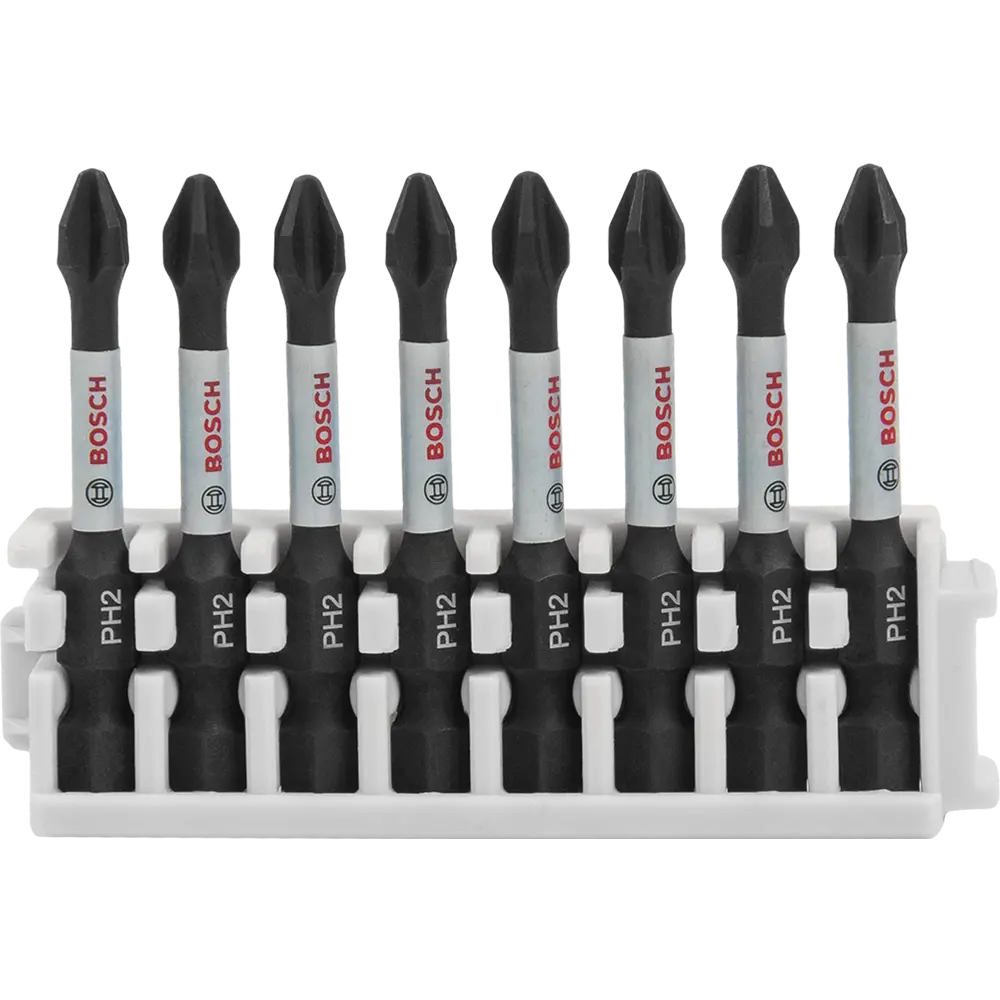 Бита ударная крестовая Bosch Impact Control 2608522330 PH2x50 мм, 8 шт. 80139566 STLM-2051575 BOSCH PROFESSIONAL 
