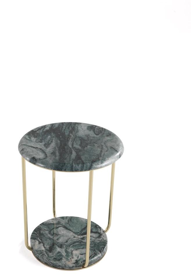 ETRO Home Interiors Круглый журнальный столик из мрамора sun-id-1403638 - Вид №2