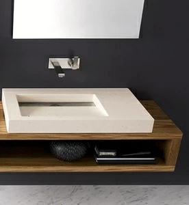 LG4752 Накладная раковина на столешницу  овальная Neutra Design