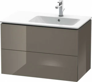 LC629208989 L-Cube Тумбочка подвесная Фланелево-серый глянцевый лак