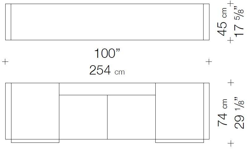 Garbarino Буфет из лакированной древесины Bob Bob 8 - Вид №2