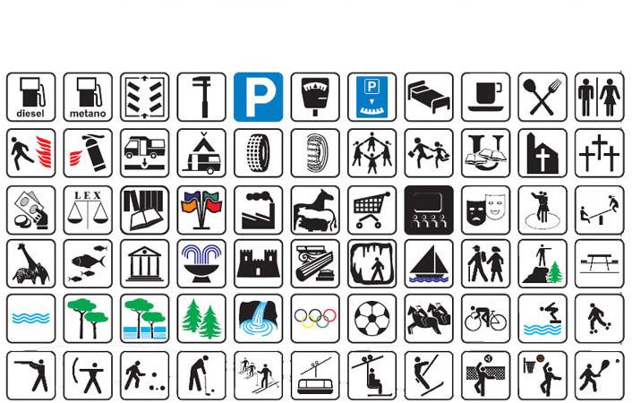 Lazzari Символы для указательных знаков sun-id-1367836 - Вид №1