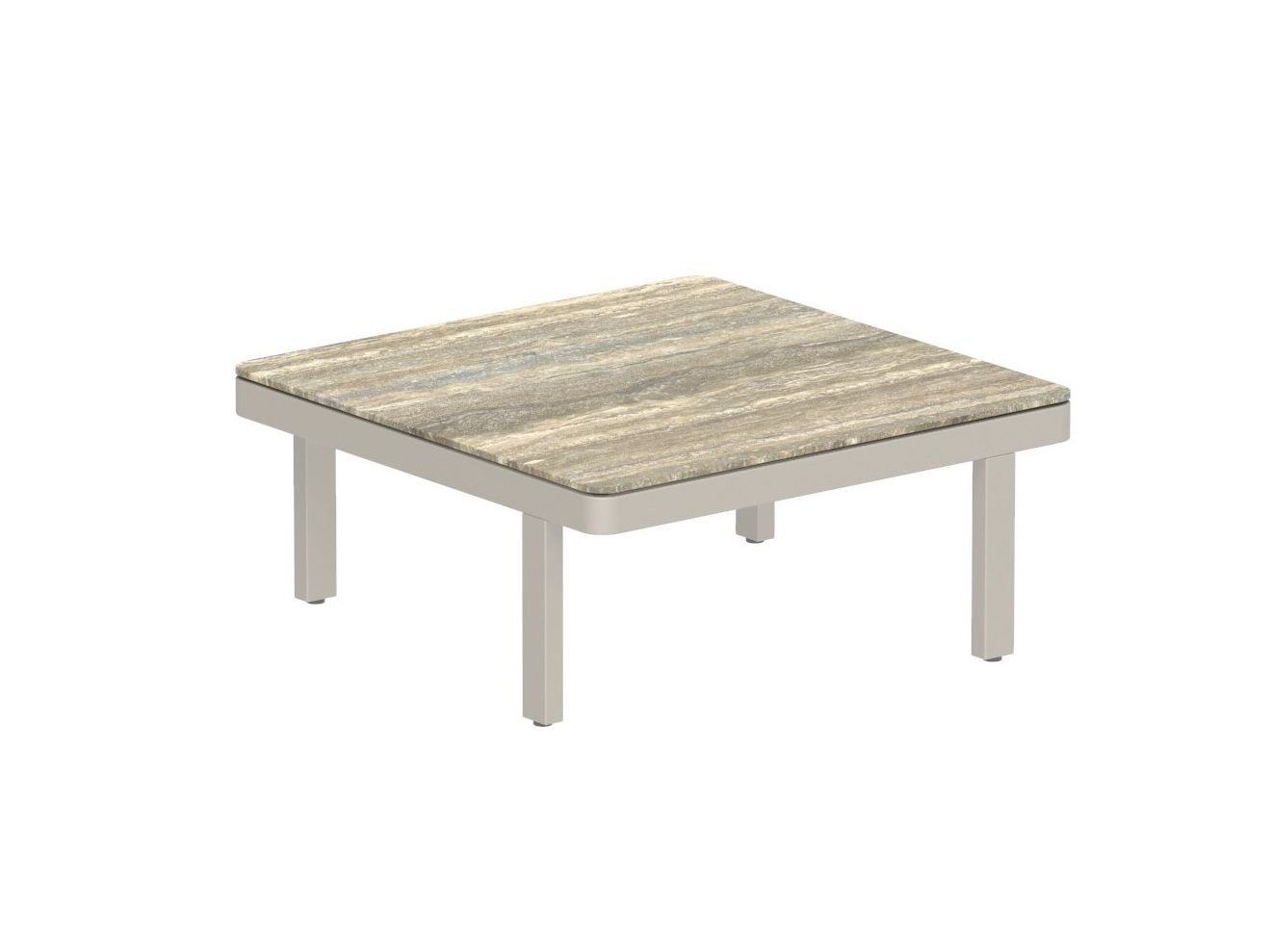 Алюминиевый квадратный садовый столик с порошковым покрытием Royal Botania Alura Lounge ARCH-00148085 - Вид №6