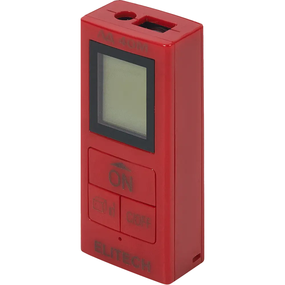 Лазерный дальномер Elitech ЛД 40М — точность в компактном корпусе 86984473 STLM-0072656