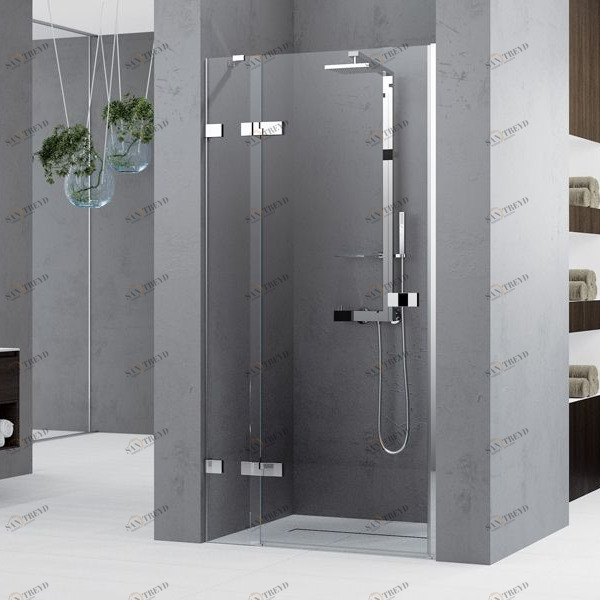 Novellini. Двери в нишу 100 см 1B на брекетах GALA 2 GALA21B1001K