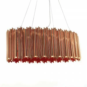 Подвесной светильник Brubeck 24 copper от Delight Collection KM0104P-24 DELIGHT COLLECTION ДИЗАЙНЕРСКИЕ 243655 Медный