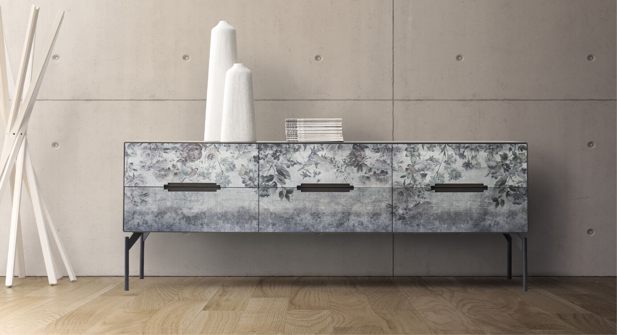 Деревянный шкаф с ящиками Devina Nais ARCH-00035887 - Вид №1