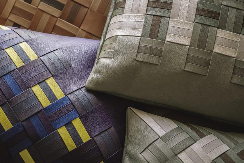 Poltrona Frau Прямоугольная кожаная подушка La collezione - mobili e complementi sun-id-1374567 - Вид №4