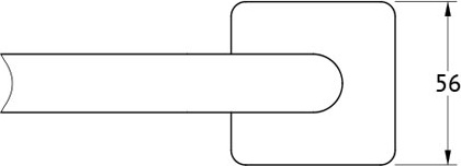 AVA 022 Штанга для полотенца 50 cm ELLUX Avantgarde - Вид №1