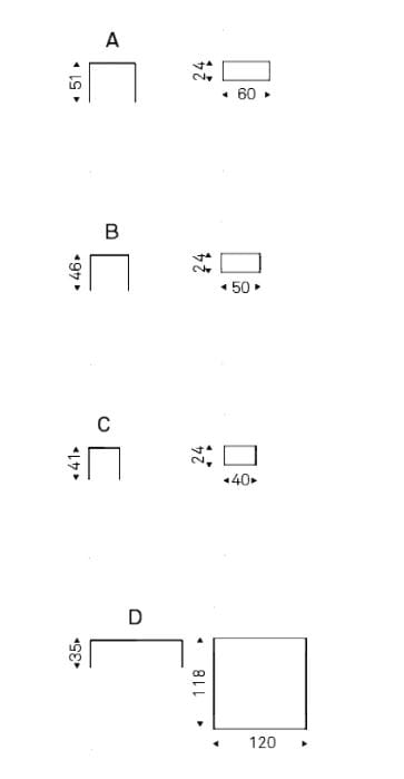 Прямоугольный журнальный столик Cattelan italia KITANO ARCH-00100621 - Вид №3