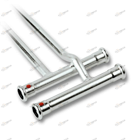 1245851512 SANHA 24585 двойной тройник для подключения к радиатору 15x12x270 mm мм 