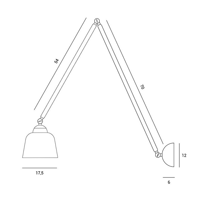 Miloox 1744.215 Настенный светильник меняющий положение NEORETRO. - Вид №2