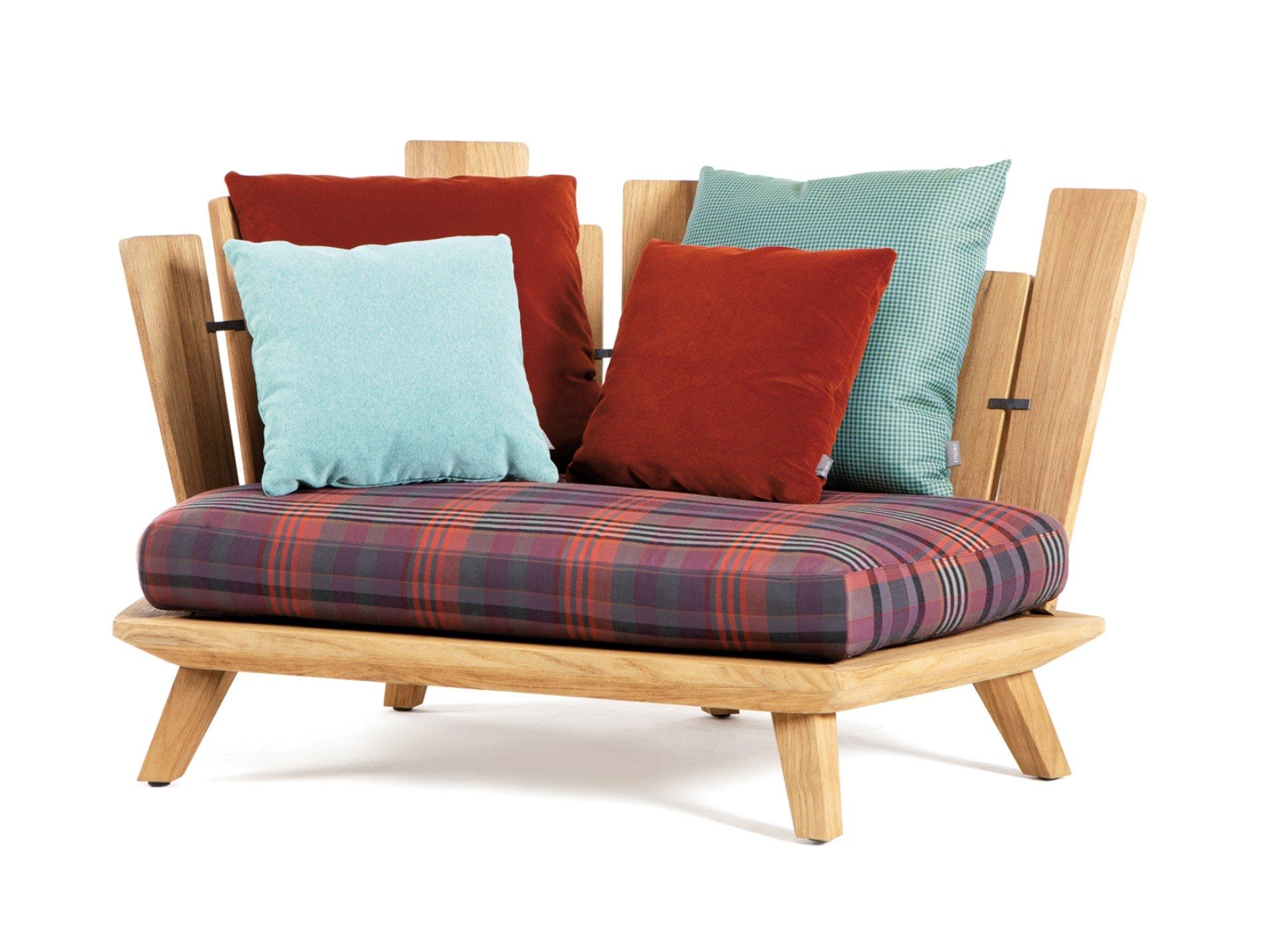 Садовое кресло из тикового дерева Ethimo Rafael ARCH-00099488 - Вид №12