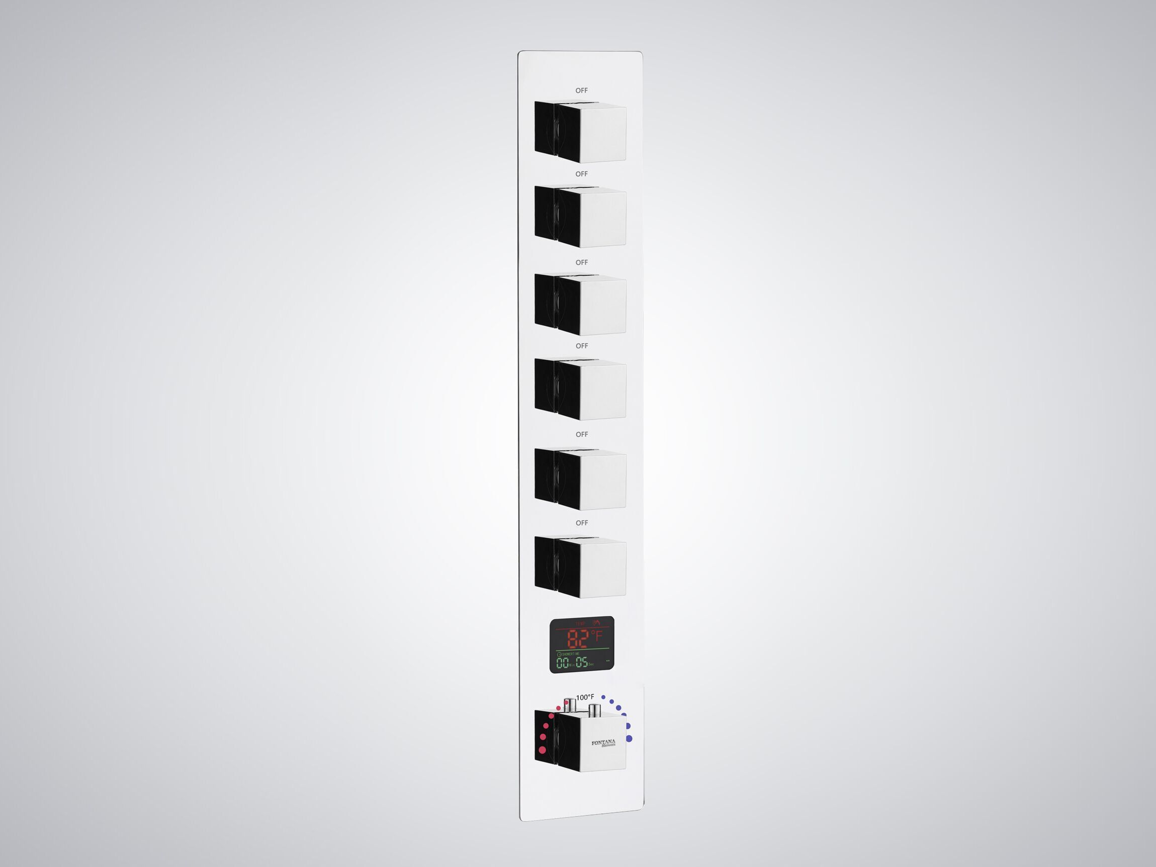 Электронный термостатический смеситель для душа Fontana Showers LE PUY-EN-VELAY ARCH-00131420