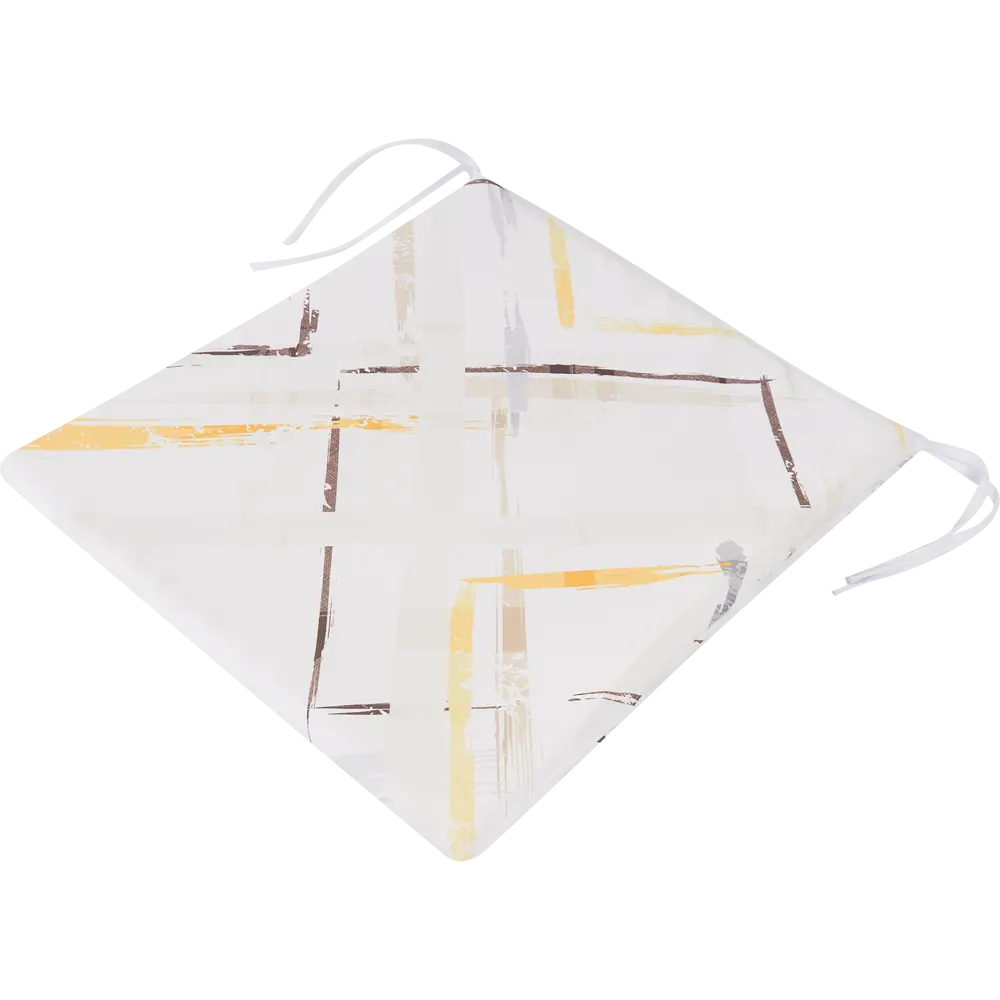 Подушка Элиза 40x35 см цвет желто-серый SEASONS STLM-2064297 - Вид №1