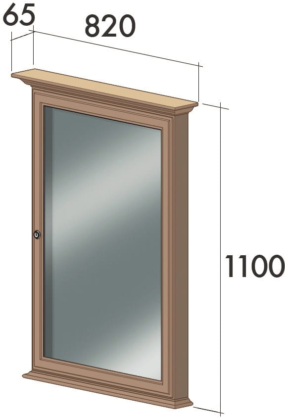 Массивная деревянная настенная доска объявлений для общественных мест RAVASI ARCH-00113983 - Вид №5