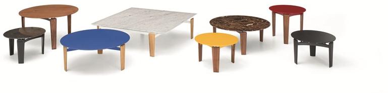 arflex Низкий круглый мраморный журнальный столик sun-id-1354801 - Вид №1