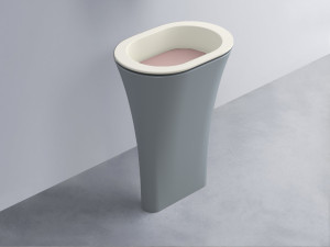 AMLA65-TL+AMPILO-CP+AMCOLO-BR Раковина Amedeo Ovale отдельностоящая cielo Enjoy + Amedeo