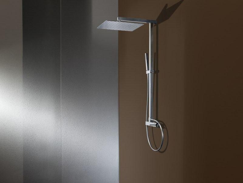 tender rain Настенная душевая стойка из латуни с ручным душем Echo sun-id-1461684 - Вид №2