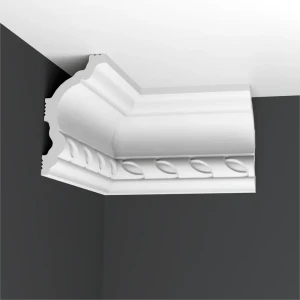 Уголок для плинтуса полистирол ударопрочный Format 01D белый 80 мм