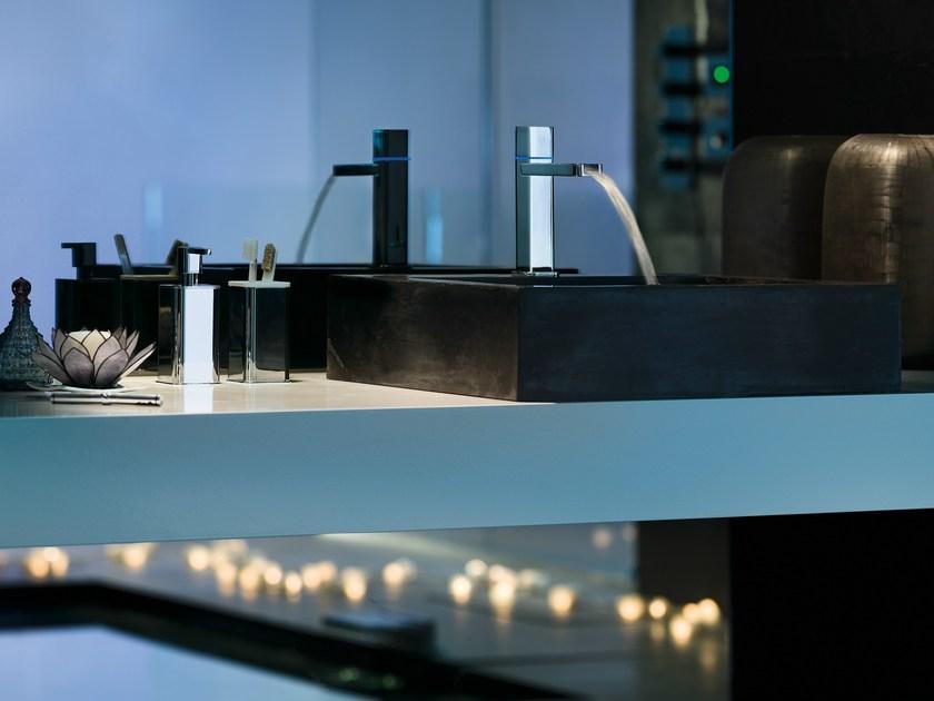 Nobili Rubinetterie Электронный смеситель для раковины водопад Loop e Ec90118/1cr - Вид №1