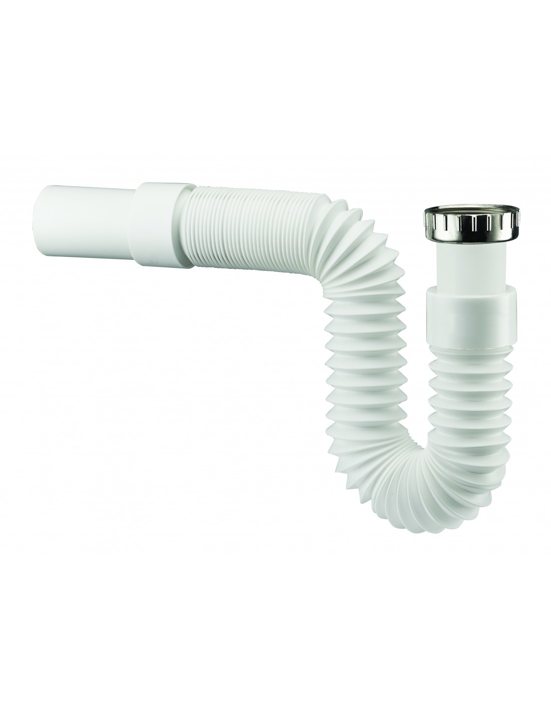 813000 001 00  Гибкий и раздвижной соединитель Moduloflex для мойки, Д. 40 мм Valentin Белый 