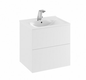 9751321111 IDO Elegant напольная тумба под умывальник, с двумя ящиками, W = 900 мм, W1 = 910 мм, белый