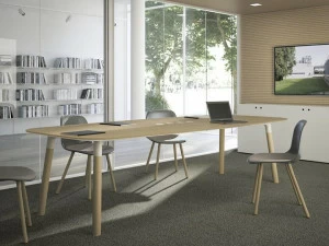 FANTONI Стол для переговоров из бука Woods