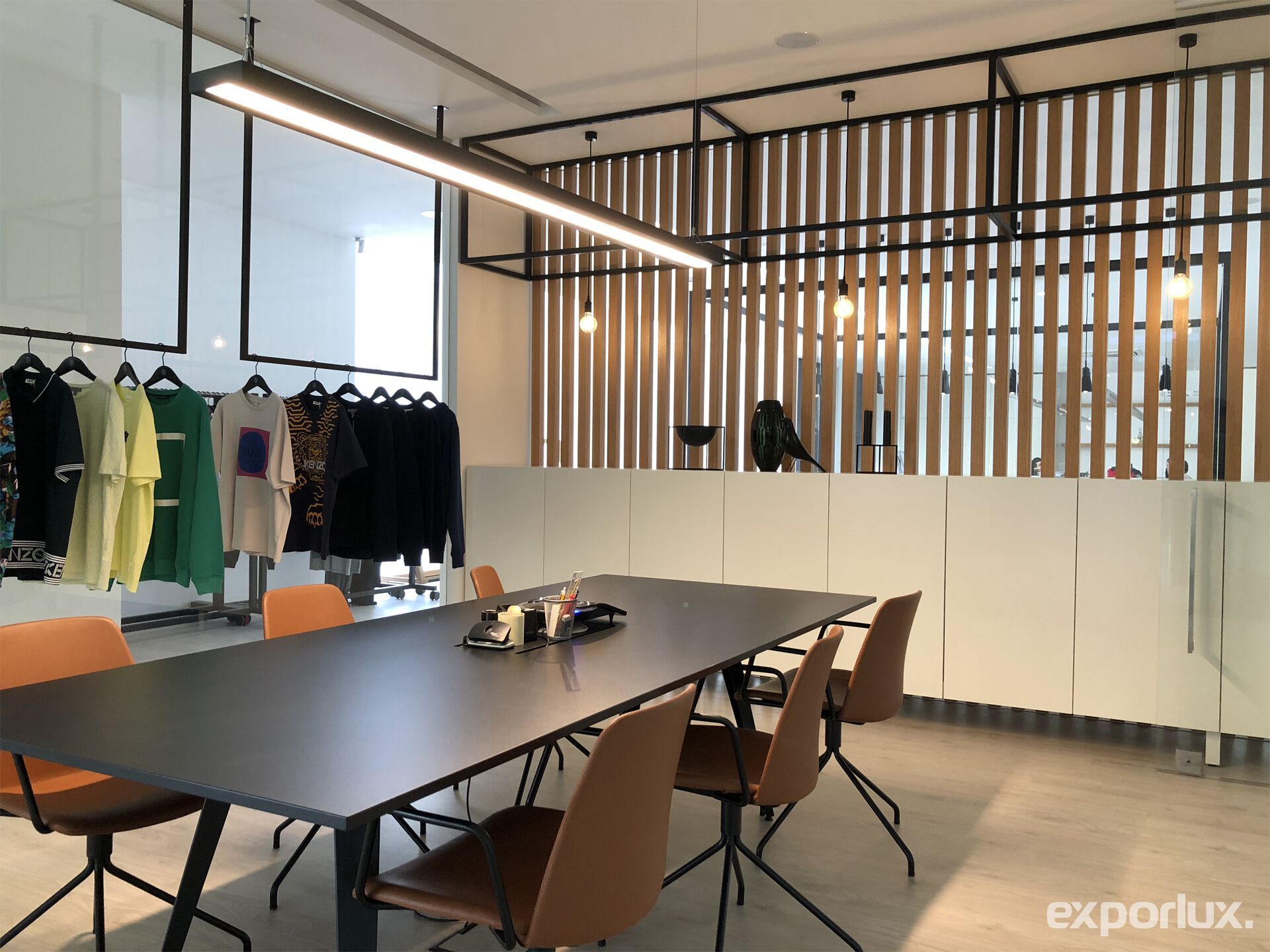 Алюминиевый светодиодный подвесной светильник Exporlux LINE SU ARCH-00022571 - Вид №3