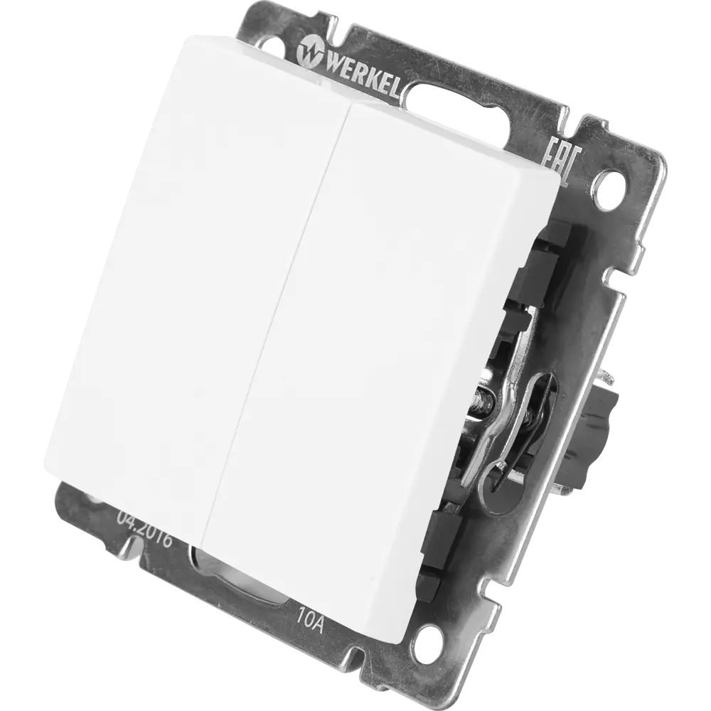 Проходной выключатель Werkel 2-клавишный для умного освещения 17782088 Встраиваемые механизмы STLM-0008599 - Вид №2