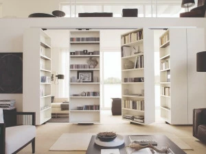 ALBED Книжный шкаф-разделитель поворотный из дерева Ri-vista Vt-s