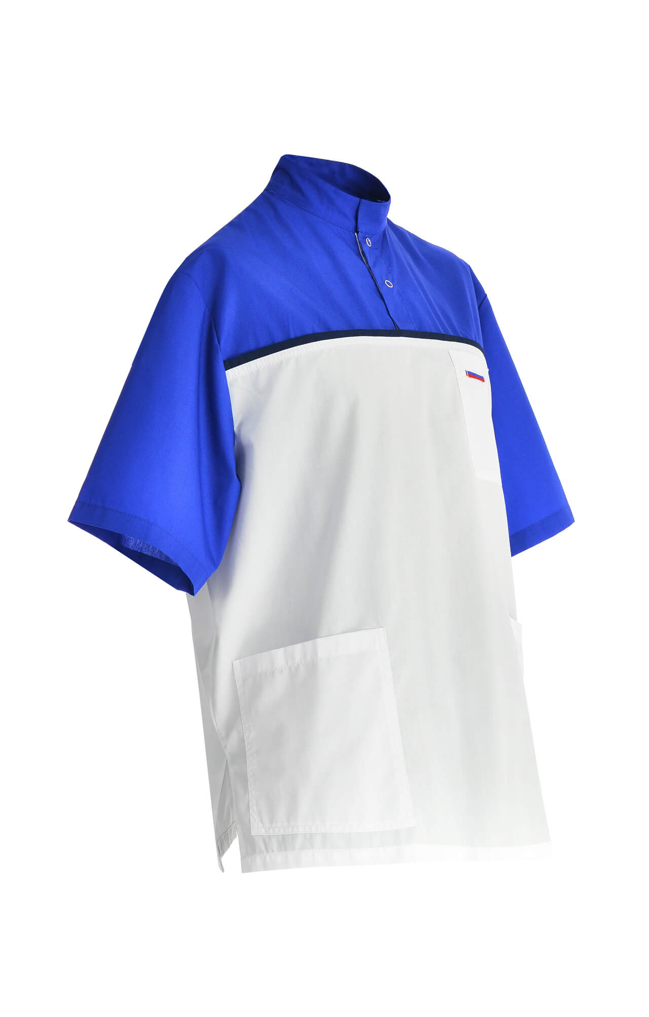 61946 Костюм "Лидер" белый василек  Медицинская одежда  размер 52-54/170-176 Спецодежда  - Вид №5