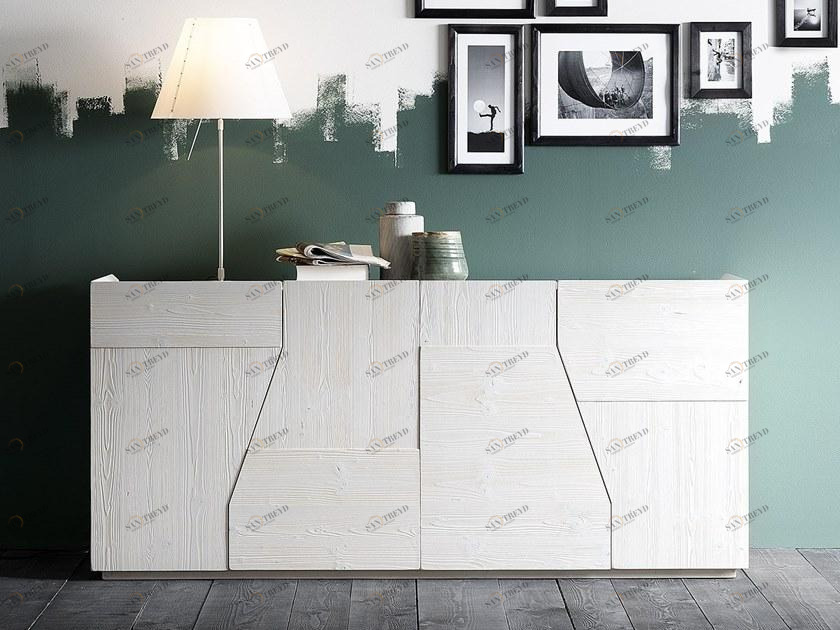 AltaCorte Буфет из ели в современном стиле с распашными дверцами Easylab El-zg6210