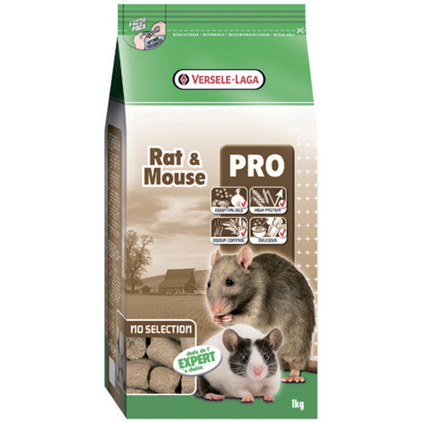 Т0044961 Корм для грызунов "Rat&Mouse Pro" гран. 1кг VERSELE-LAGA 