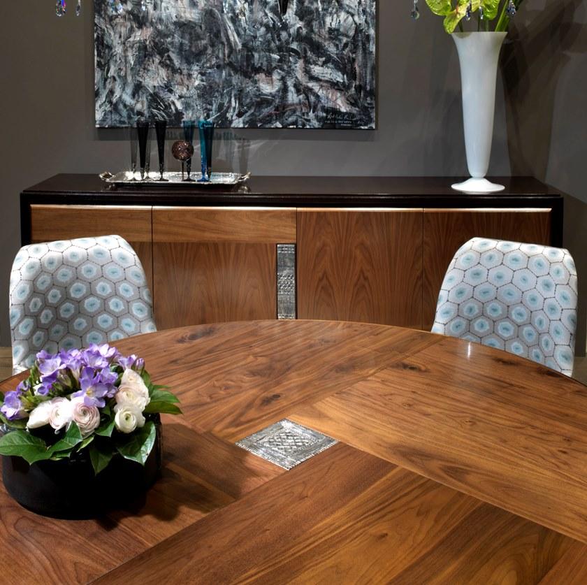 Arte Brotto Круглый деревянный стол Segreti S693 - Вид №1