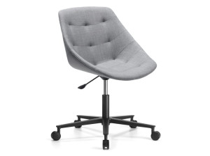 Офисное кресло с регулируемой высотой и колесами с 5 спицами