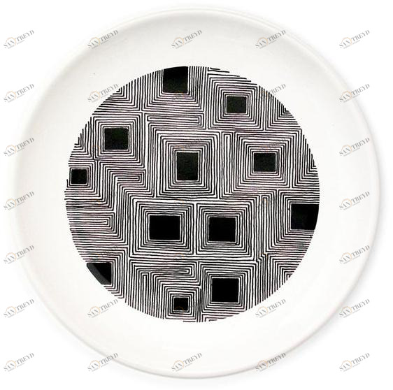 Kiasmo Керамическая тарелка Exiles 2015kddexif